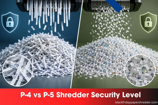 P-4 vs P-5 Shredder Security Level